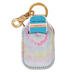 Sanitizer Keychain Tie Dye